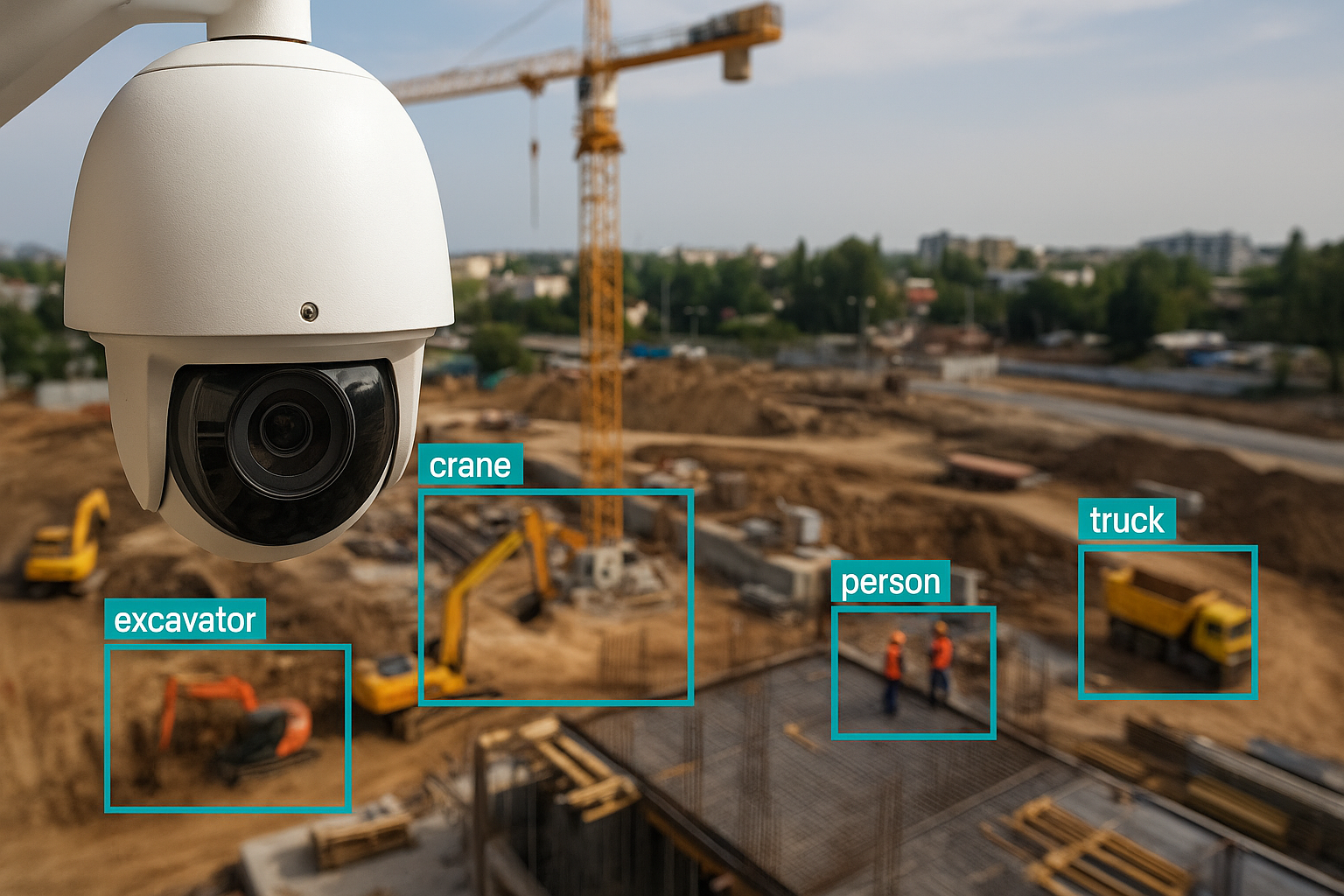 טכנולוגיה מתקדמת לאתרי בנייה: שילוב מנצח בין AI למוקד צופה אנושי